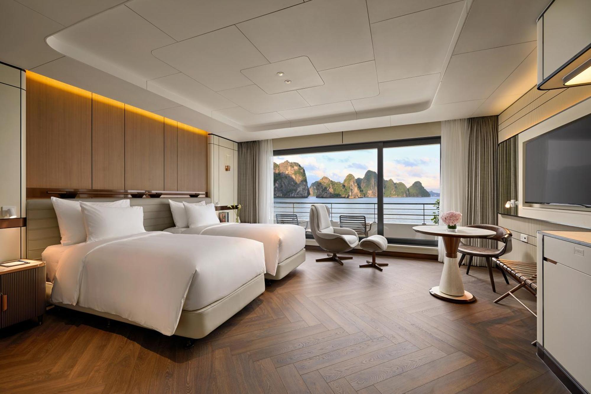 Hotel Grand Pioneers Halong Bay Cruise 1 Ha Long Zewnętrze zdjęcie